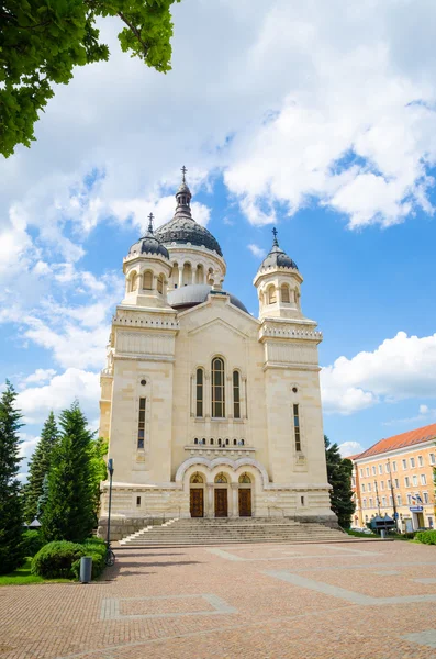 Catedral Ortodoxa en Cluj-Napoca Transilvania Rumania —  Fotos de Stock