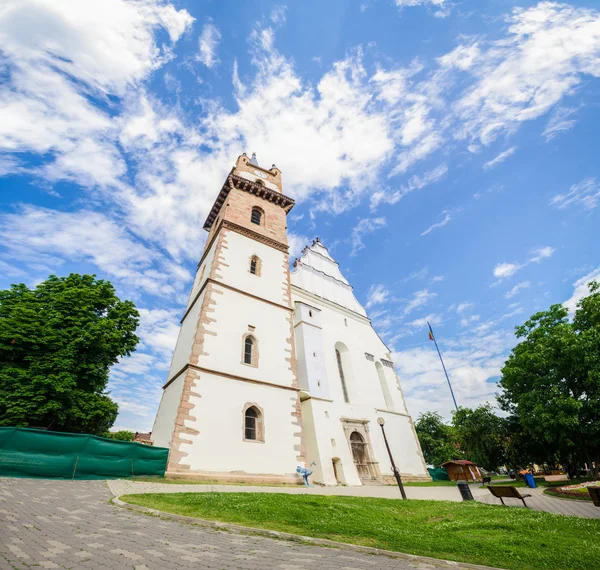 Evanghelic kyrka i Bistrita Transsylvanien Rumänien — Stockfoto