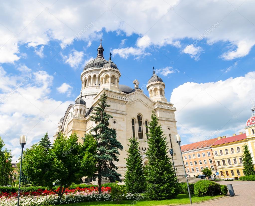 Orthodox Cathedral in Cluj-Napoca, Transylvania Romania