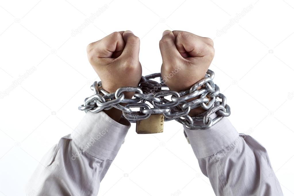 Chained fists