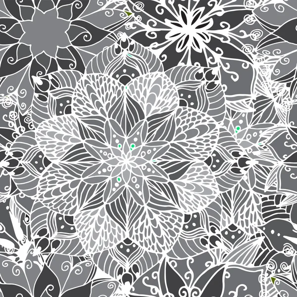 Fondo mandala flor — Archivo Imágenes Vectoriales