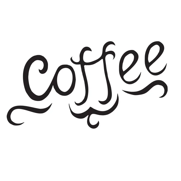 Koffie in vector — Stockvector