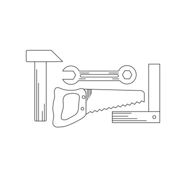 Tamirciler araçları vektör