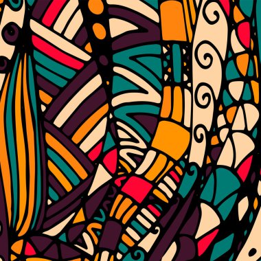 Zentangle desen vektör