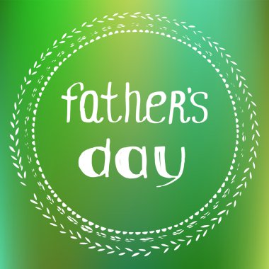Babalar günü kartı