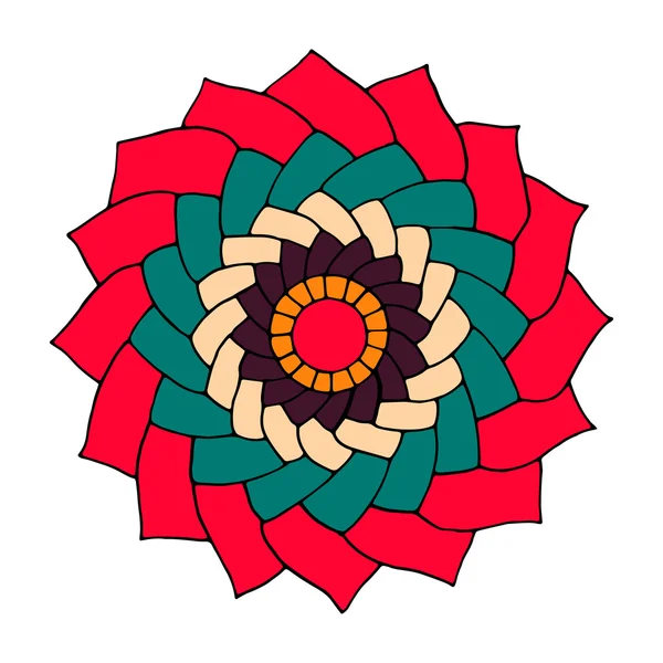花曼荼羅の背景ベクトル ストックベクター C 0112angel 139