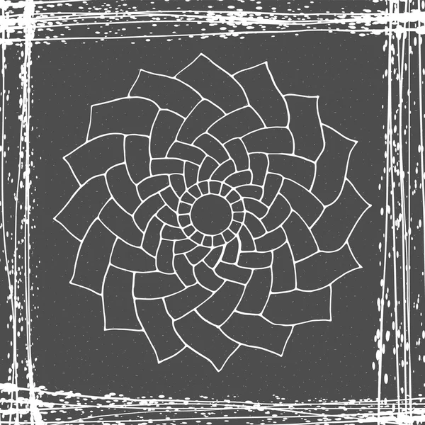 花曼荼羅の背景ベクトル ストックベクター C 0112angel 139