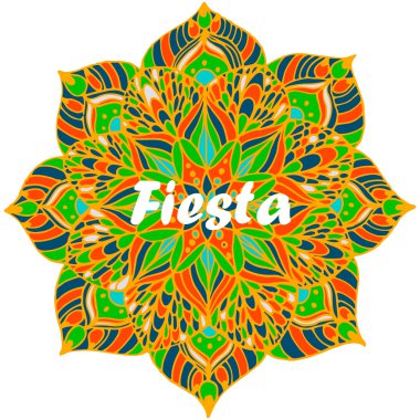 arka plan ile Arapça mandala