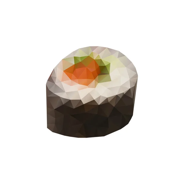 Sushis polygonaux — Image vectorielle