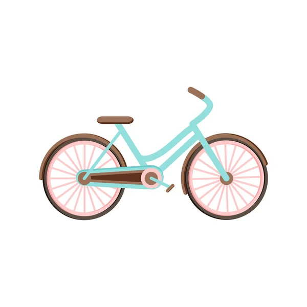 Romantic bicycle — Stock Vector