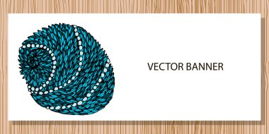 Deniz kabuğu illüstrasyon