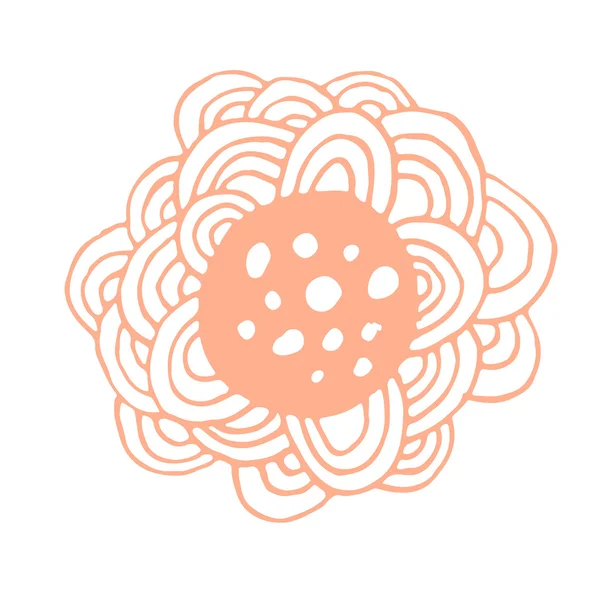 Εικονογράφηση Μάνταλα λουλούδι — Διανυσματικό Αρχείο
