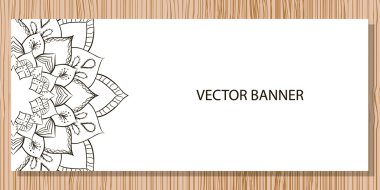 Vektörde banner