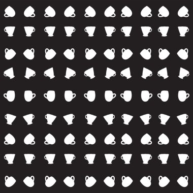 çay bardağı ile vektör arka plan