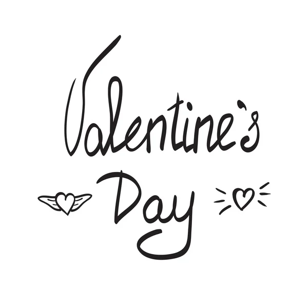 Tarjeta de San Valentín — Vector de stock