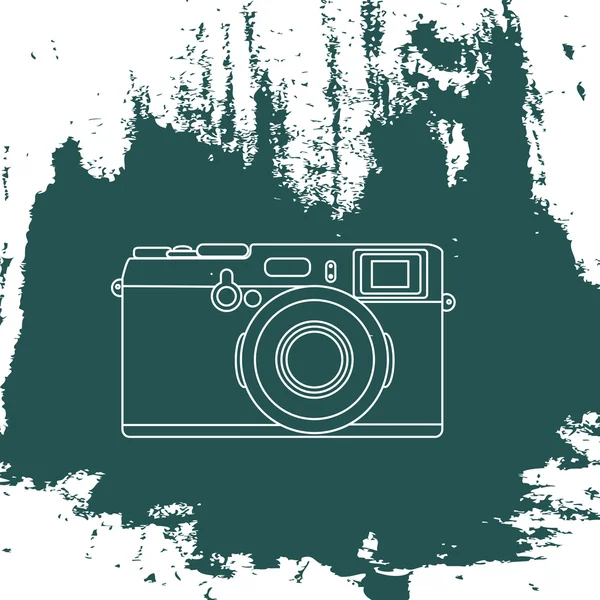 Camera in vector — Stockvector