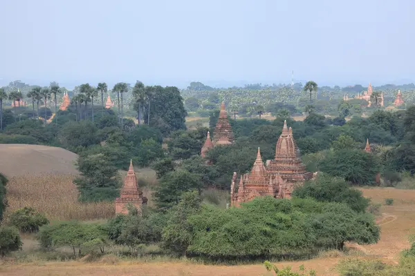 Chrámy Bagana v Myanmaru — Stock fotografie