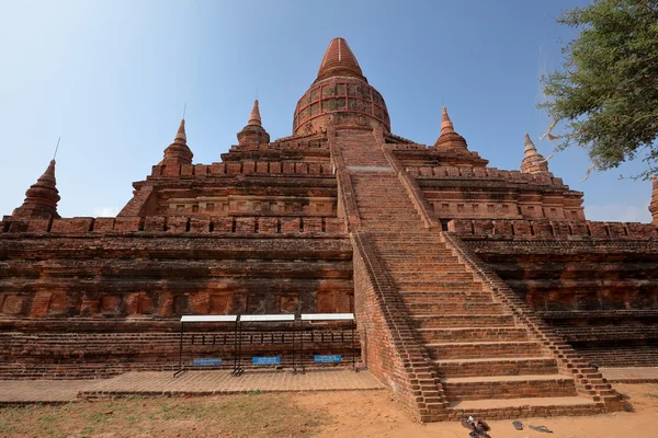 De tempels van bagan in myanmar — Stockfoto