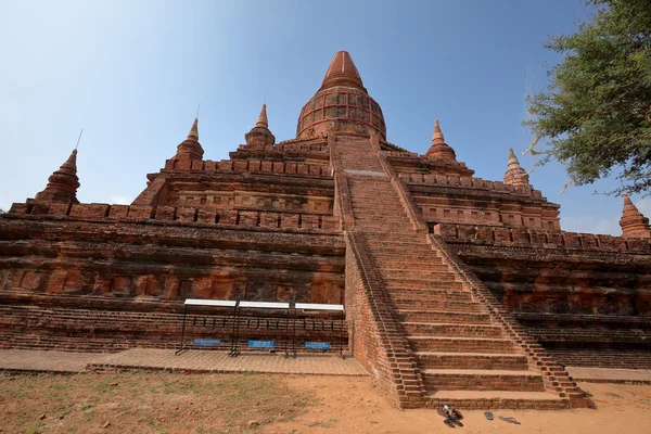 De tempels van bagan in myanmar — Stockfoto