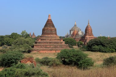 Myanmar 'daki Bagan tapınakları