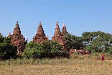 Myanmar 'daki Bagan tapınakları