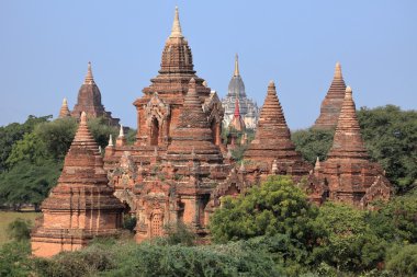 Myanmar 'daki Bagan tapınakları