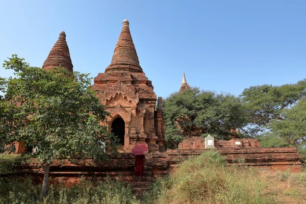 缅甸巴甘的庙宇 — 图库照片