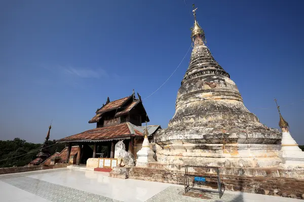 De tempels van bagan in myanmar — Stockfoto