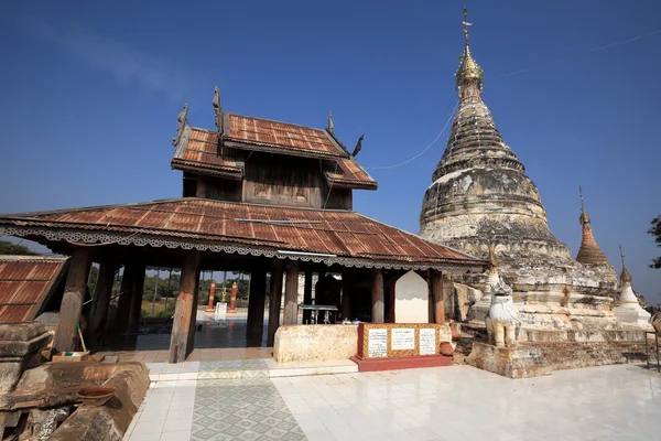 De tempels van bagan in myanmar — Stockfoto