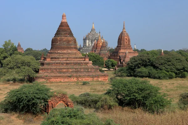 Los templos de bagan en myanmar — Foto de Stock