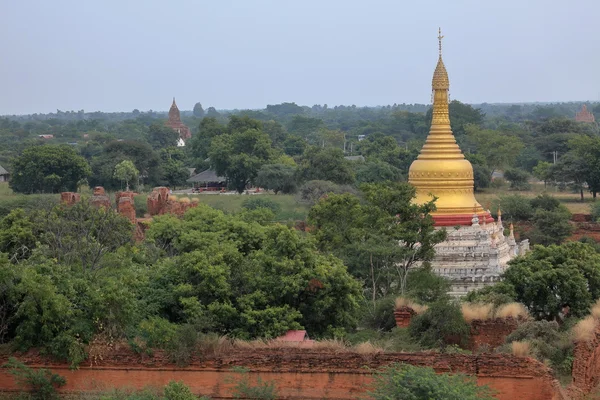 De tempels van bagan in myanmar — Stockfoto