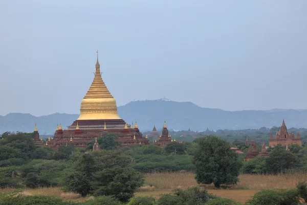 Świątynie Bagan w Mjanmie — Zdjęcie stockowe