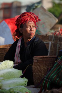 Myanmar Kalaw haftalık Pazar