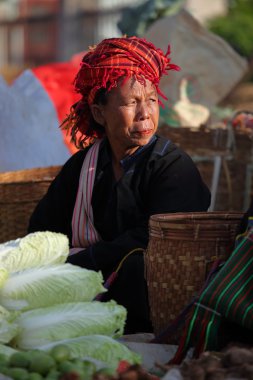 Myanmar Kalaw haftalık Pazar