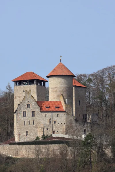 O Castelo de Normannstein em Treffurt Turíngia — Fotografia de Stock