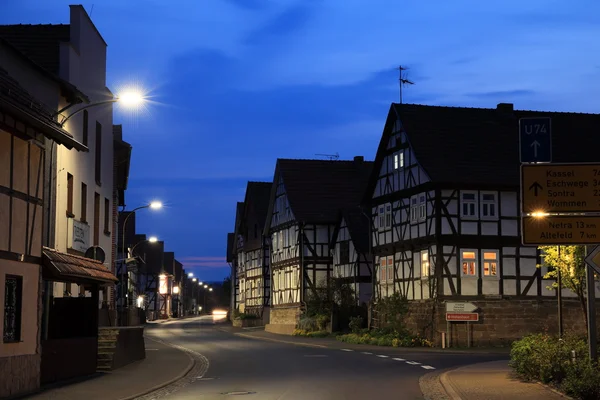 Maisons à colombages historiques en Allemagne — Photo