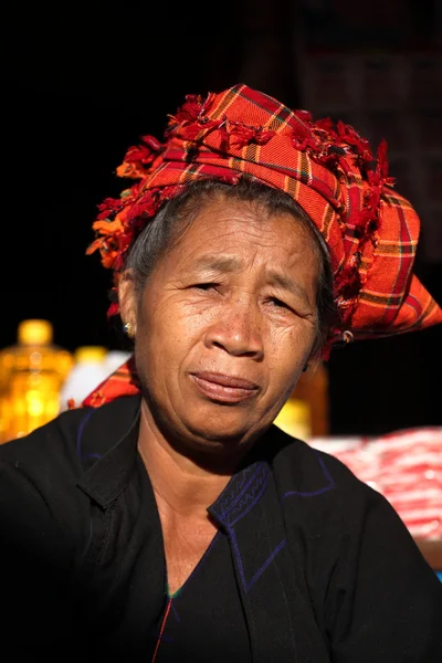 Geleneksel Shan kadın Myanmar — Stok fotoğraf