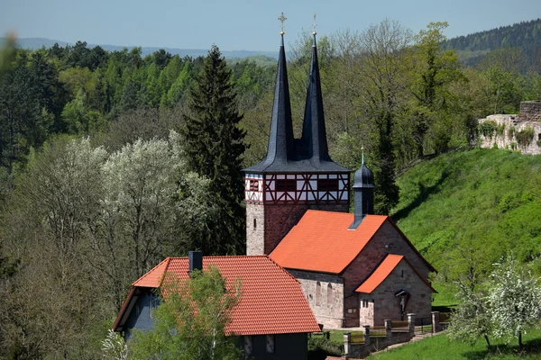 Die rimbacher kirche in deutschland — Stockfoto