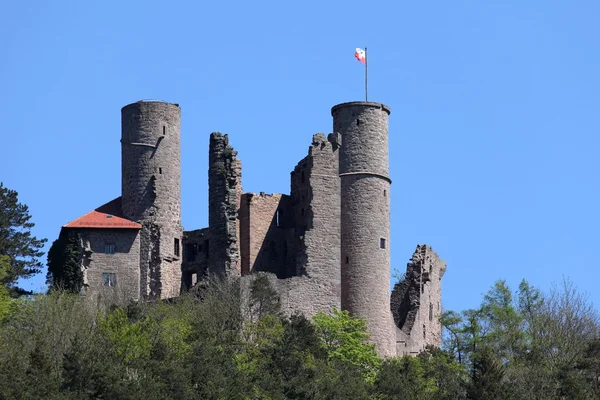 Руїни замку Hanstein в Німеччині — стокове фото