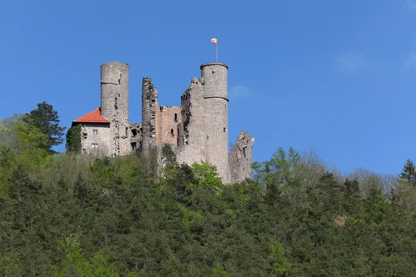 Τα ερείπια του κάστρου Hanstein στη Γερμανία — Φωτογραφία Αρχείου