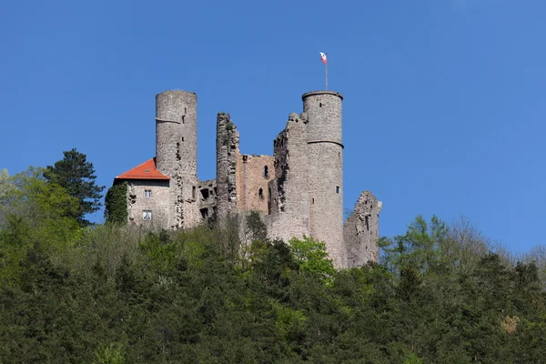 Slottet fördärvar Hanstein i Tyskland — Stockfoto