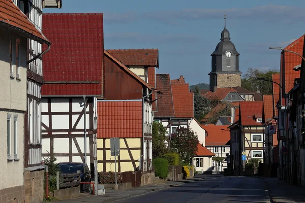 Kościół zamkowy w Herleshausen w Niemczech — Zdjęcie stockowe