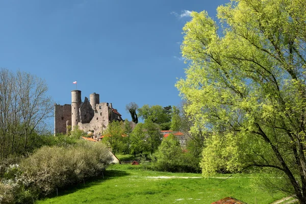 城の台なしのドイツの Hanstein — ストック写真