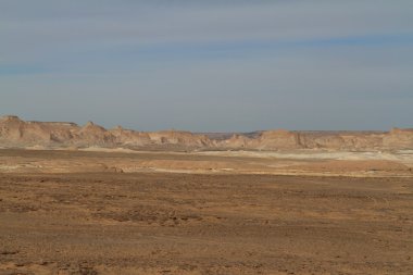 Mısır Sahrası 'ndaki Farafra' daki Beyaz Çöl.