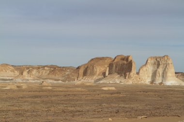 Mısır Sahrası 'ndaki Farafra' daki Beyaz Çöl.