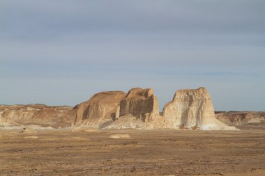 Mısır Sahrası 'ndaki Farafra' daki Beyaz Çöl.