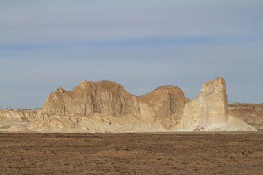 Mısır Sahrası 'ndaki Farafra' daki Beyaz Çöl.