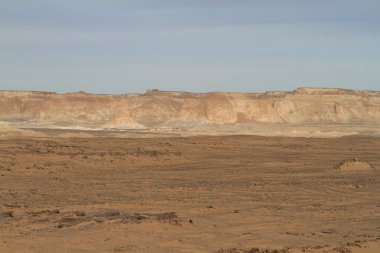 Mısır Sahrası 'ndaki Farafra' daki Beyaz Çöl.