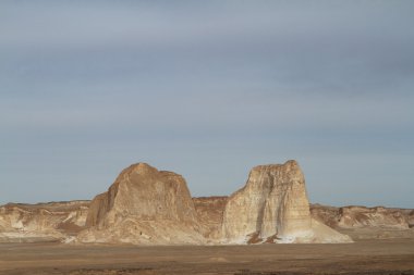 Mısır Sahrası 'ndaki Farafra' daki Beyaz Çöl.