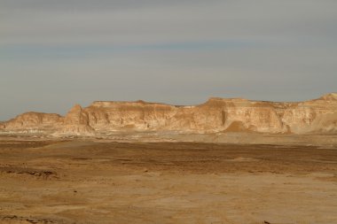 Mısır Sahrası 'ndaki Farafra' daki Beyaz Çöl.